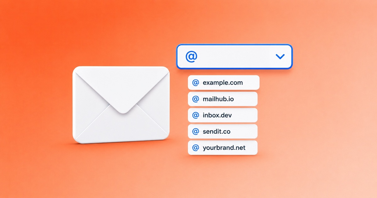 Guía de dominio personalizado para el generador de email